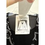 Notations  Black Womens blouse Black Twist stretch - Size S Photo 2