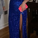 Royal Blue Prom Dress Size XS Photo 1
