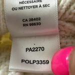 LILLA P CABLE KNIT CHUNKY CROPPED SWEATER SM IVORY CREAM NEW Photo 8