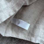 Marissa Webb Paloma tie front crop top in‎ flax Tan Photo 3