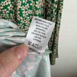 Ellos Curved Hem Tunic Top Size 22/24 Kelly Green Floral Stretch Cottage Boho Size undefined Photo 7