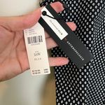 Anthropologie NWT - The Essential Slim Black Dot Motif Zip Trouser Slacks Pants Photo 6