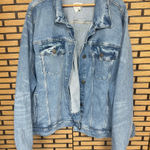 a.n.a . Denim Jacket Size 5X Photo 0