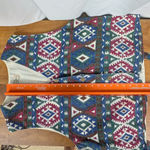 (Actual) Vintage J. Jill Western Geometric Print Vest Blue Size L Photo 3