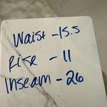 Athleta Women’s 8 Blue Cabo Linen Jogger Pants Photo 2