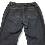 Façonnable Faconnable Jeans Size 12 Womens Blue Denim Pants Wide Leg High Rise Jeans Casual Photo 3