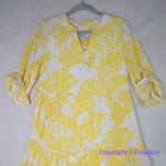Chico's New!  Tiered Paisley Maxi Dress‎ yellow, Chico size 0, US size S/4 Photo 4