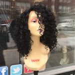 Black Curly Lacefront wig big hair don’t care 2020 Photo 5