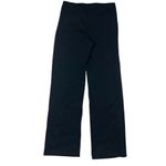 NWOT American Giant Women's Black Ponte Straight Pant Pull Photo 4