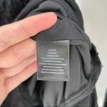 NWT Leyden Black Velvet Long Puff Sleeve Bodysuit Photo 3