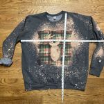 Tultex  Charcoal Gray Deer Graphic Crewneck Sweatshirt. Size XL Photo 4