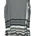 Summery Copenhagen Black and White Cotton Sleeveless Size L Lined Lightweight Size L Photo 0