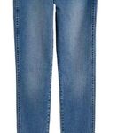 Madewell 10" High-Rise Skinny Jeans Button Down Hem Distressed Denim 26 EUC Photo 9