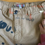 Urban Outfitters Grafitti Cargo Chino size small street style 90s y2k Photo 5