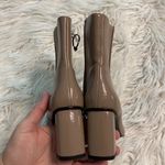 ZARA  BOOTIES SIZE USA 5 Brand New zipper front heel 3” color tan see all photos Photo 10