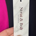 Strut & Bolt Women's Priscilla Color Block Cold Shoulder Jumpsuit Romper Size S Photo 10