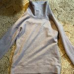 Woman’s waffle knit activewear turtleneck by RBX Purple Photo 5