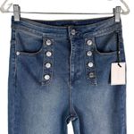 1. State High Rise Button Front Jeans 28 New Photo 2