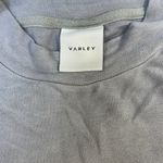 Varley  Gray Cropped Velvet Sweatshirt Photo 2