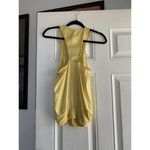 Arden B - Luxe  SILK Spaghetti Strap Top Womens Camisole‎ Size Xs Yellow Photo 4