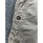 Woolrich Women’s Cream Khaki Casual Bermuda Cargo Shorts Size Small Photo 3