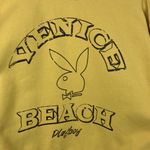 PacSun PLAYBOY by yellow Venice Beach sweatshirt size medium Photo 1