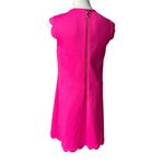 Ted Baker London Fresh Start Swing Mini Dress Pink Scalloped Hem, Sz US 6 Photo 6