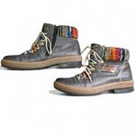 Rieker Felicitas ankle Booties boots outdoors brown leather hiking winter womens Size 9 Photo 1