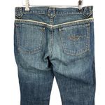 Ralph Lauren  Women’s Bootcut Jeans Denim Western Piping Y2K Embroidered Logo 8 Photo 3