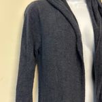 Barefoot Dreams Coastal Hooded Sweater Hoodie Stripe Pockets Cozy Chic Photo 10