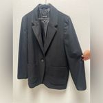 Madewell  Larson Blazer in Black Size XL Photo 5