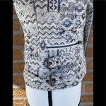 Anthropologie CAPULET TRIBAL METALLIC MOTO JACKET small Photo 8