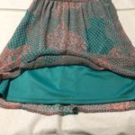Hello Miss  Turquoise and Orange Dress Size M Photo 5