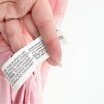 ZARA NWT Mesh Ruched Strapless Midi Dress XL Pink Photo 5