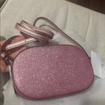 Kate Spade New York Glimmer Glitter Oval camera Bag Mitten pink Photo 2