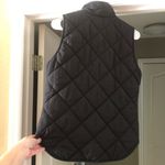 J.Crew  Factory Black puffer zip up vest XS Photo 3