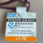 Foster Grant  Readers Glasses +1.75 NEW Photo 2