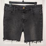 frame denim Frame Le High Skinny Shorts W32 Black Wash Photo 0