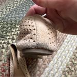 Lucky Brand Tan Suede Enorahh Perforated Ballet Flats size 7 Photo 4