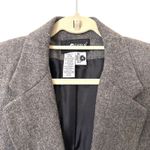 Sag Harbor SAG‎ HARBOR Vintage Wool Oversized Blazer Gray Sz 14 Photo 4