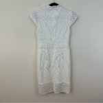 Baltic Born  Aria Lace Column Dress High Neck Midi Length Size Large Bridal Photo 4