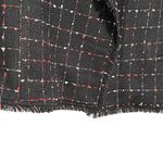 Vince Camuto  Tweed Windowpane Raw Edge Blazer S Photo 6