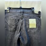 Hudson Jeans Hudson Nico Jeans size 30 Mid-rise Straight leg Inseam slit in Black Star NWT Photo 7