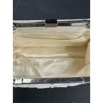 Vtg Antique Beaded handbag regency coquette glam White Photo 8