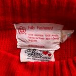 Vintage Mr. Love Livible Knits Montreal Olympics 1976 Sweater Red Acrylic Medium Photo 6
