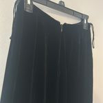 Ralph Lauren Vintage  Purple Label Black Velvet Pull On Pants Size 8 Photo 3