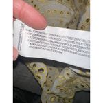 MINKPINK  Embroidered Eyelet Top Women's Small Boho Yellow White Blouse‎ Photo 5