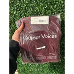 Outdoor Voices Rib Kick Flare Pants NWT Sz 2XL Shiraz Red Photo 7