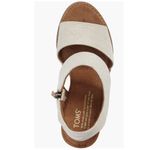 Toms Majorca Cutout Side Zipper Sandal Natural 8 Photo 5