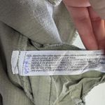 ZARA Shacket Womens X Small Green Corduroy Raw Hem Shirt Jacket Photo 4